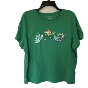 Old Navy Green Tee - XL